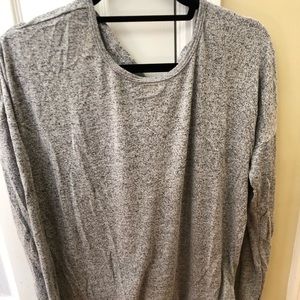 Casual Grey Long Sleeve Shirt